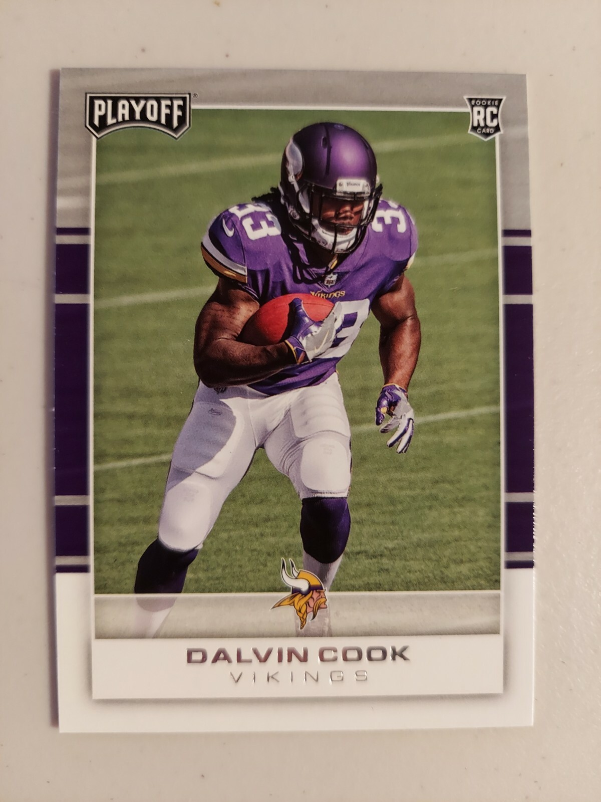 2017 Panini Playoff Dalvin Cook Rookie RC - Minnesota Vikings #210