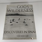 God's Wilderness, Discoveries in Sinai by Beno Rothenberg, 1962 1st US Ed HCDJ 