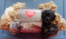 Red Heart Pomp-a-Doodle Yarn: Granite Jumbo 7, 14 yd skein NEW