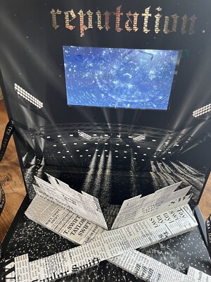 Taylor Swift VIP reputation box, book, patch ,cd, rechargeable! | eBay