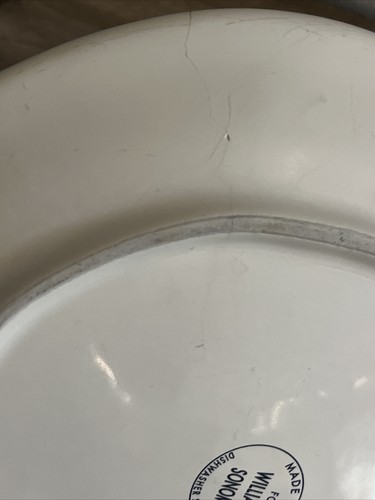 WILLIAMS-SONOMA Heirloom Heritage Chicken Rooster 8 3/4" Plates 3 Made in Italy - Picture 10 of 12