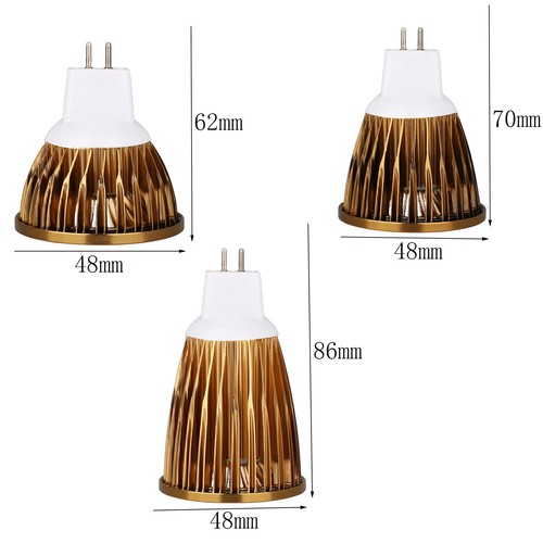 E27 GU10 MR16 12W Dimmable 6W 9W LED COB SpotLights Bulb B22 110V 220V 12V Lamps - Picture 15 of 22