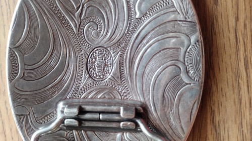 WESTERN FLORAL SCROLL COWBOY COWGIRL BELT CRUMRINE - Picture 8 of 9