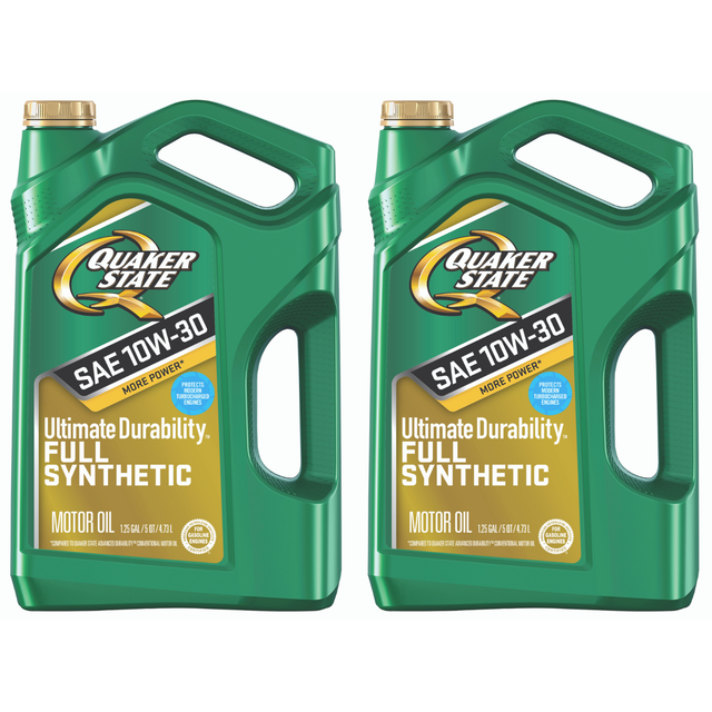 Quaker State Ultimate Durability 10w 30 Full Synthetic Motor 5 QT