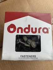 Tan Ondura 3” Fastener Nails. Lot Of 6 Boxes (100 Ea Box.) Fast Priority Ship 