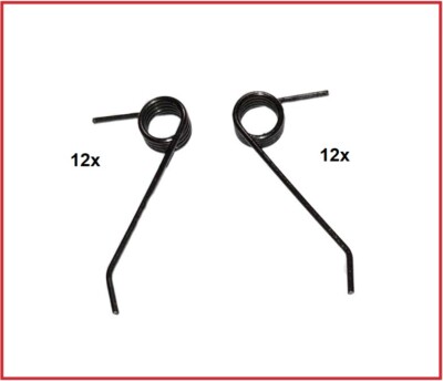 24x Wolf Garten  Federn 12x links & rechts VA 303 E,346 E 378 E - Ambition V 303