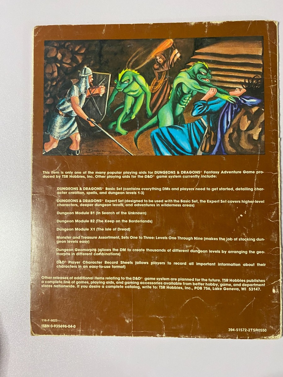 非売品 Dungeons & Dragons B1ポスター B1 In Search of the Unknown Dungeons and Dragons TSR#9023 | eBay