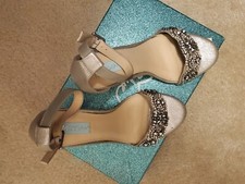 BLUE by Betsey Johnson Heeled Sandals Size 9 ORIGINALLY 117  