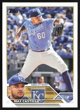 2023 Topps Max Castillo #251 Rookie RC Kansas City Royals