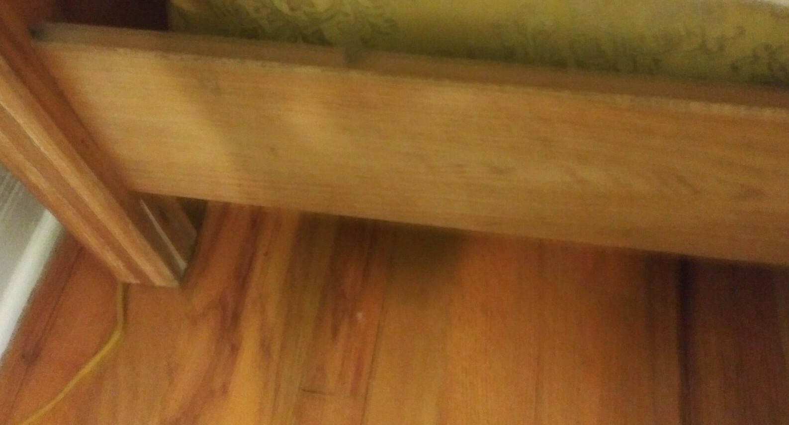 Vintage 60s Brandt Ranch Oak Twin Size Foot Headboard board Popular