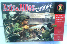 Axis Allies Europe Board Game Missing a Few Parts