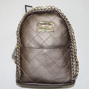 bebe quilted mini backpack