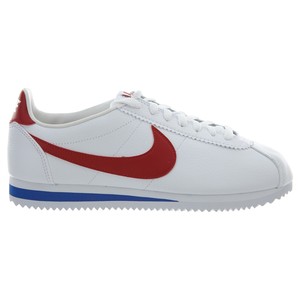 Nike Classic Cortez Leather Mens 749571-154 White Red Royal Blue Shoes Size 8.5 823233724013 | eBay