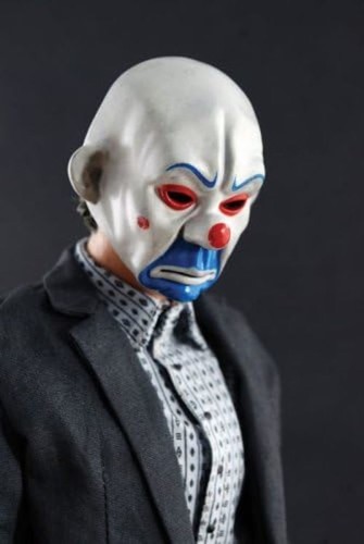 Movie Masterpiece The Dark Knight 1/6 Scale Figure Joker Bank Robber - Picture 6 of 8