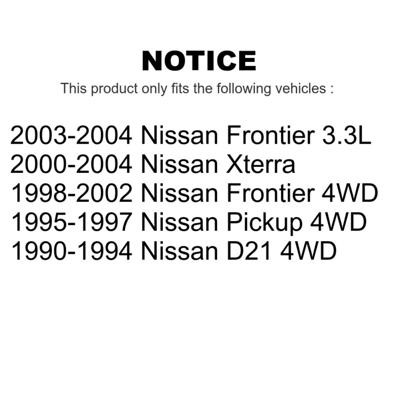 New Rear Brake Drums Pair For Nissan Frontier Xterra Pickup D21 K8