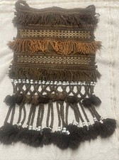 Vintage Peru Hand Woven Large Bag Measures 35 Long By 14 Wide