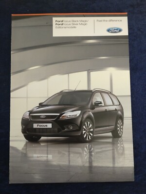 Ford Focus Black Magic Silver Magic Prospekt 11.2008