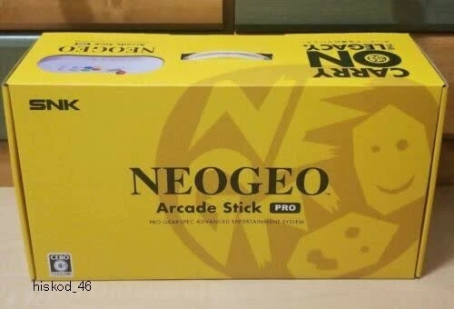 SNK NEOGEO Arcade Stick Pro game Controller W/ 20 Title fighting Games Japan