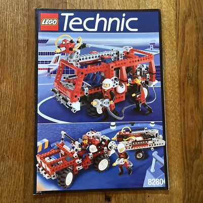 Lego Technik Bauanleitung / Instruction Technic 8280  von 1995 Feuerwehr