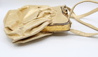 Vintage Sterling gemstone Sapphire gold brocade purse — photo 4