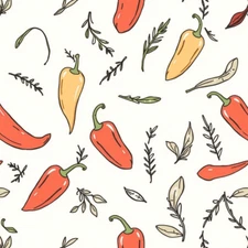 Digital Picture of abstract chillies art digital printable file