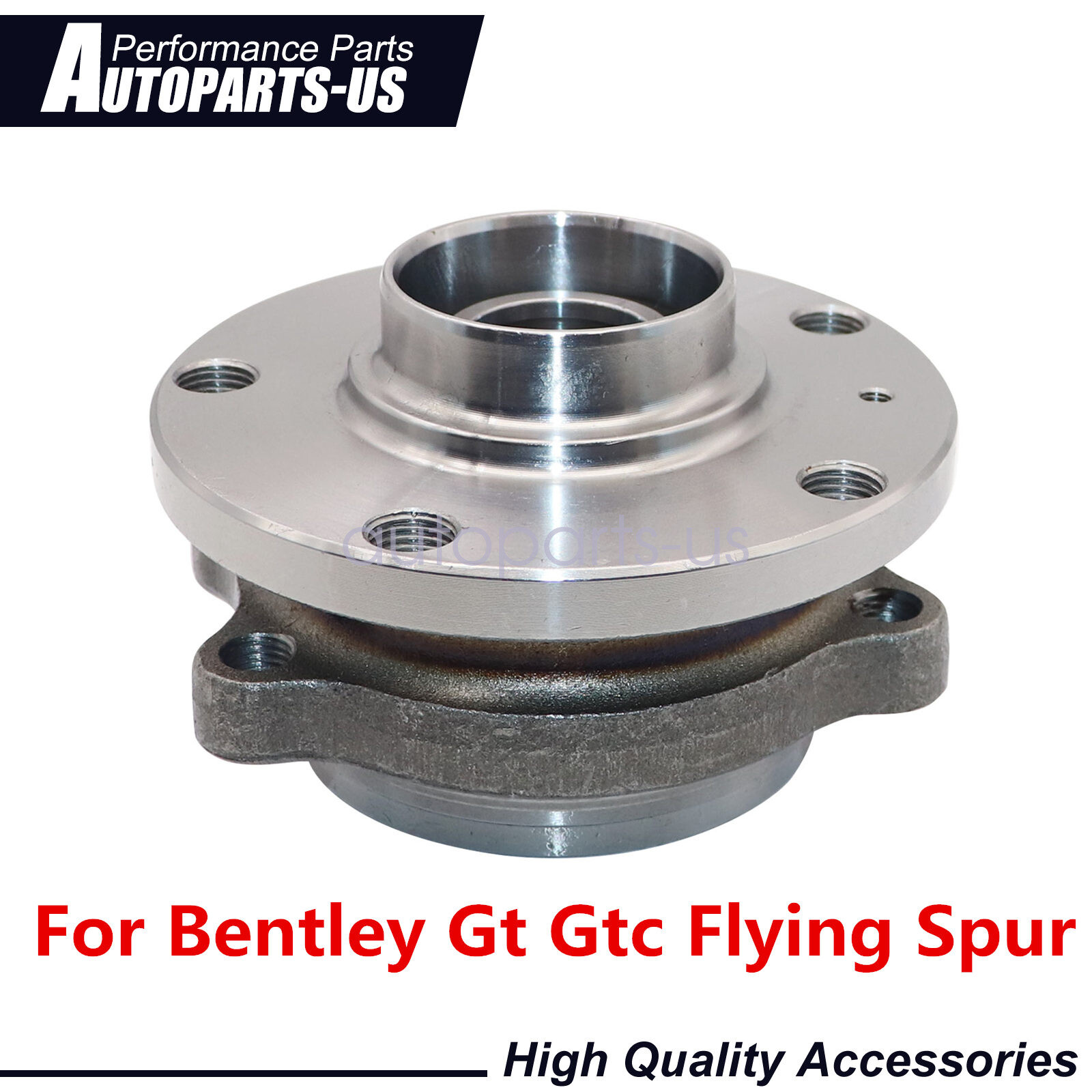 Bentley Continental GT 2004-2018 Front Right Hub bearing assembly P/N 3W0407613E