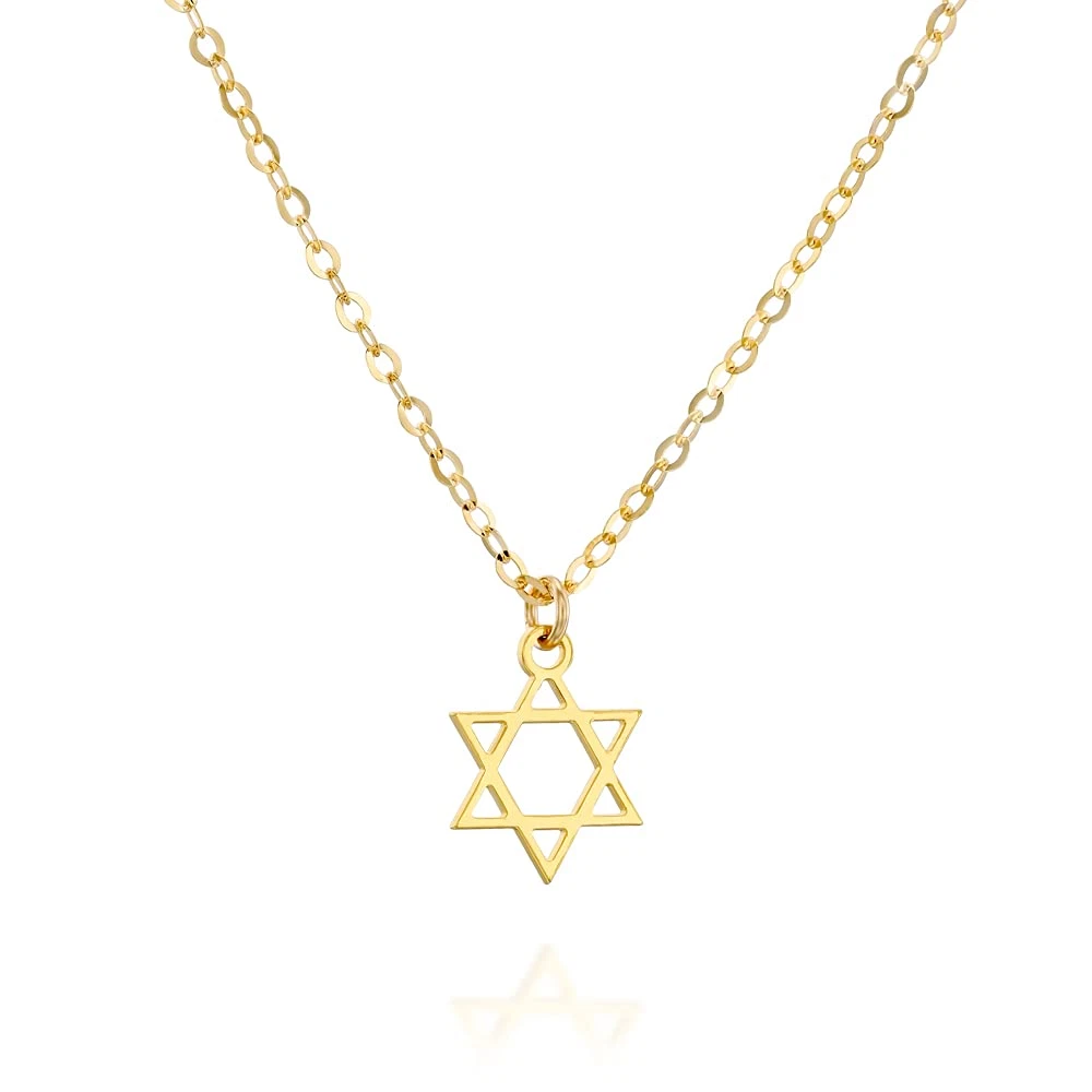 Jewish online gold necklace