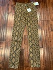 Zara Brown Snakeskin "Hi-Rise Skinny” Jeans, Size 2 (US)  NWT! — photo 1