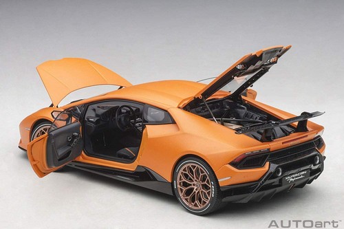 AUTOart 1/18 Lamborghini Huracan Performante Matt Orange 79152 From Japan New - Picture 5 of 9