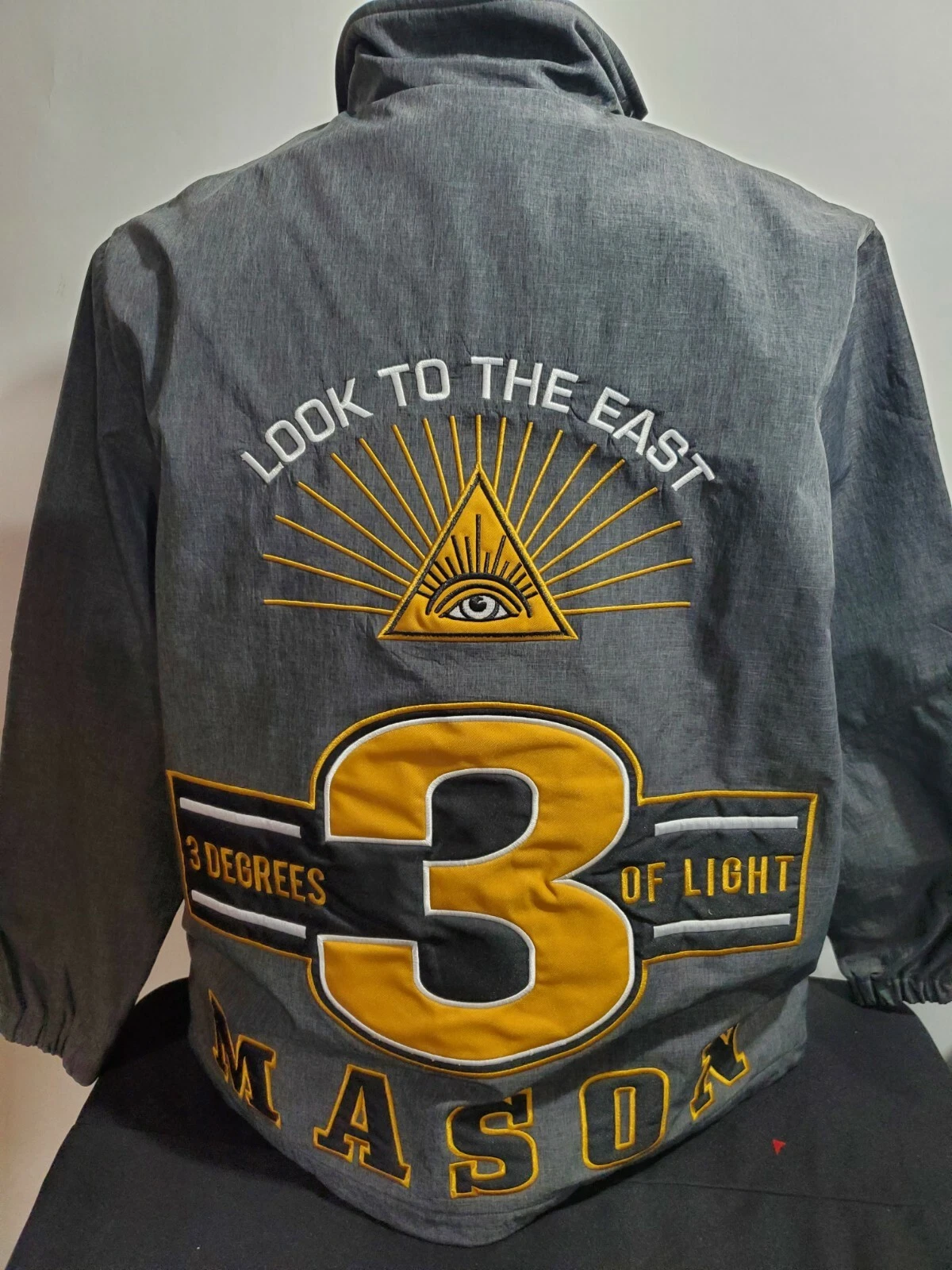 Freemason Masonic Fraternity Windbreaker Jacket Freemason Waterproof jacket