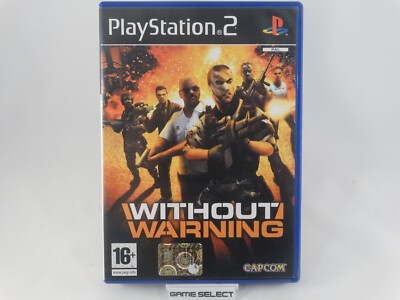 WITHOUT WARNING Sony PS2 PlayStation 2 PAL Spiel Original Komplett