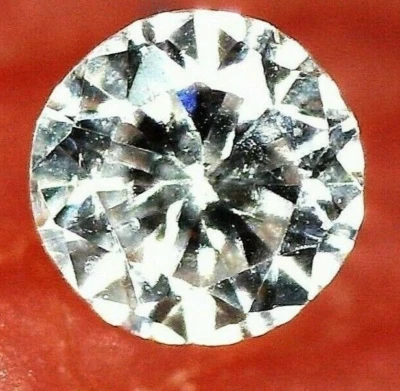Diamante 1 mm, E VS1 - excelente talla israelí, mucho brillo natural