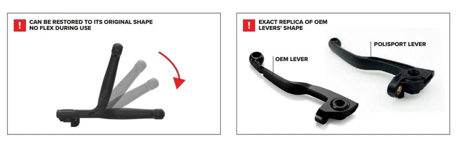 Kit de palancas irrompibles Polisport APT Sherco SE(R) / SEF(R) (2015-2025) Foto 3 de 3
