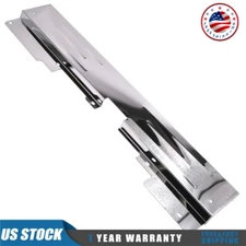 Bead Rolled Radiator Support Chrome Fits Chevrolet GMC 1978-88 Stainless Steel