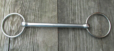 6'' Stainless Steel stiff mouth smooth corrugated Driving Bit Horse size