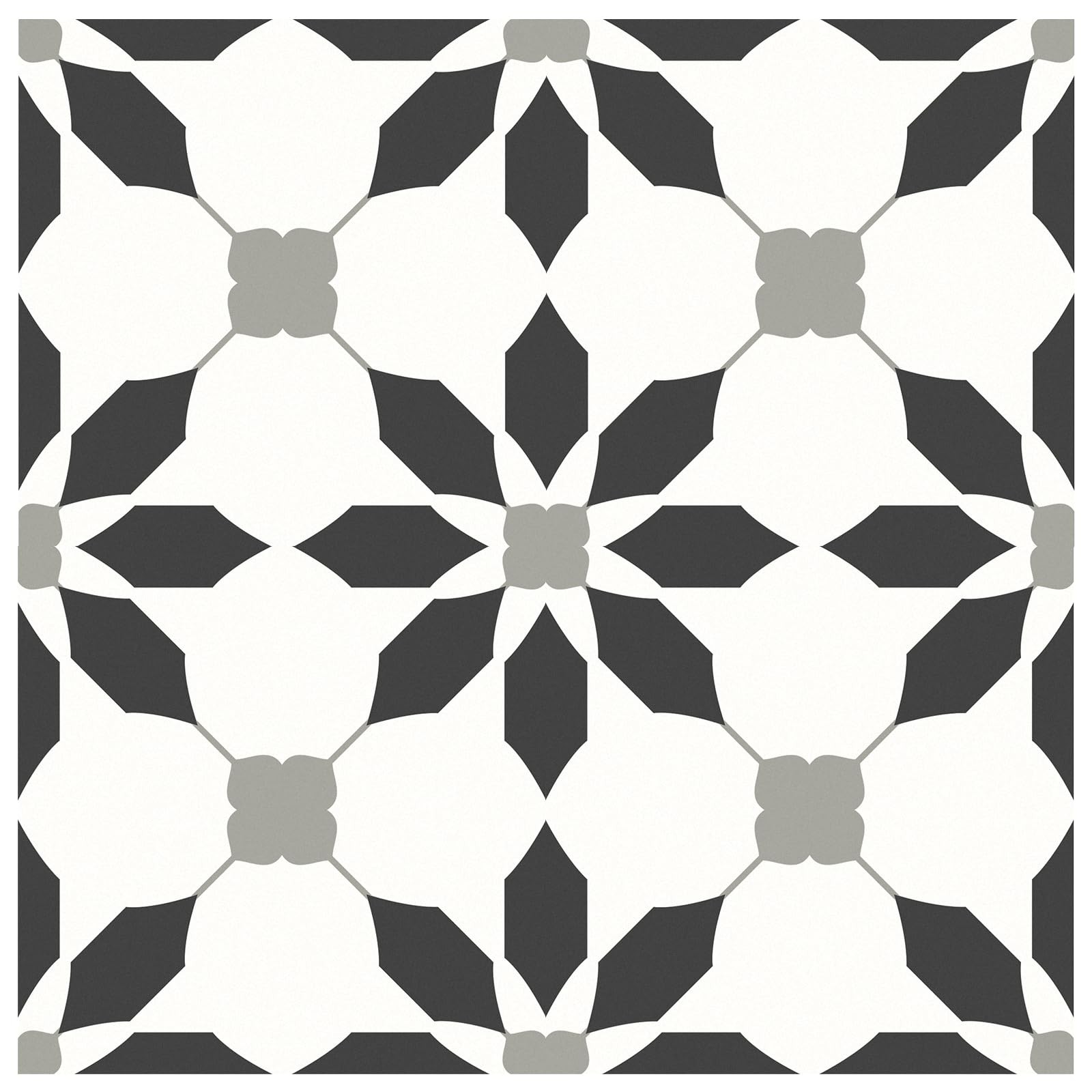 7.87x7.87 Inch Self-Adhesive Vinyl Floor Tiles 20-Pack DIY Peel Stick