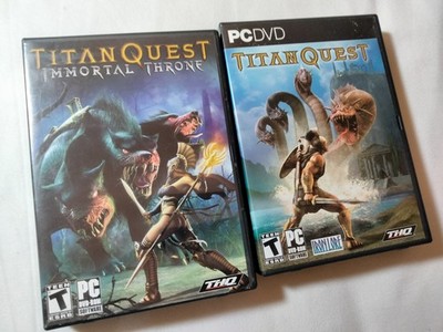 Titan Quest + Immortal Throne - PC, DVD