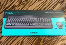 Logitech MK320 Wireless Keyboard and Mouse Combo NEW - SEALED BOX 