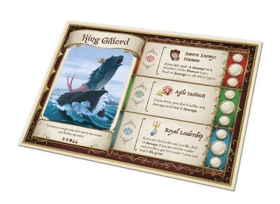 HORHG229 Horrible Guild Game Studio Dungeon Fighter: King Gilford Hero Sheet