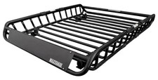 Steel Roof Rack Cargo Basket 46" x 36" 4.5" 150 lb Capacity Universal Fit