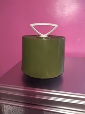 Vintage Green Disk-Go-Case 45rpm Record Holder Carrying Case