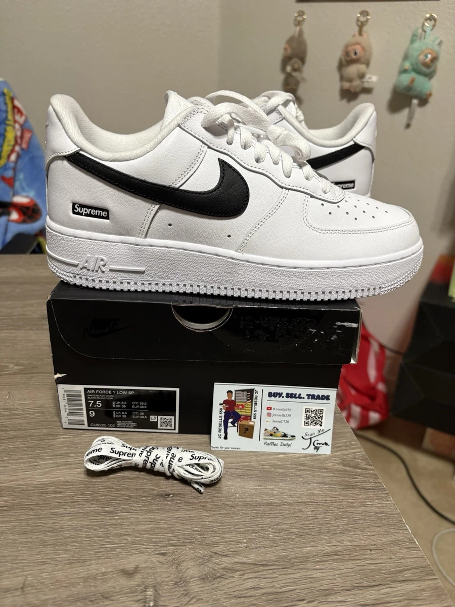 Las mejores ofertas en Nike Air Force 1 Supreme White | eBay