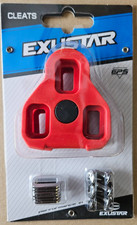 Bicycle Pedal Cleats - Exustar - Look Keo Compatible - 7 Deg Float -