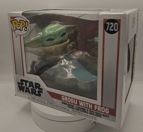 POP! Deluxe: The Mandalorian - Grogu with Frog