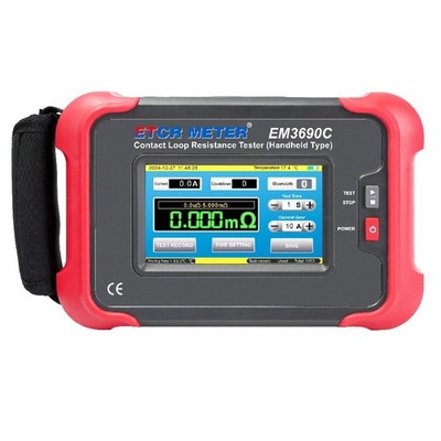 EM3690C Handheld Contract Loop Resistance Tester 0.0uΩ ~ 10.000mΩ New  KD