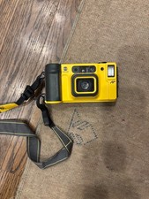 Minolta Weathermatic Dual 35   For Parts /   Powers On