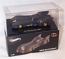 1989 Batmobile Hotwheels Elite Ltd edition 1-43 scale Mint in Box New