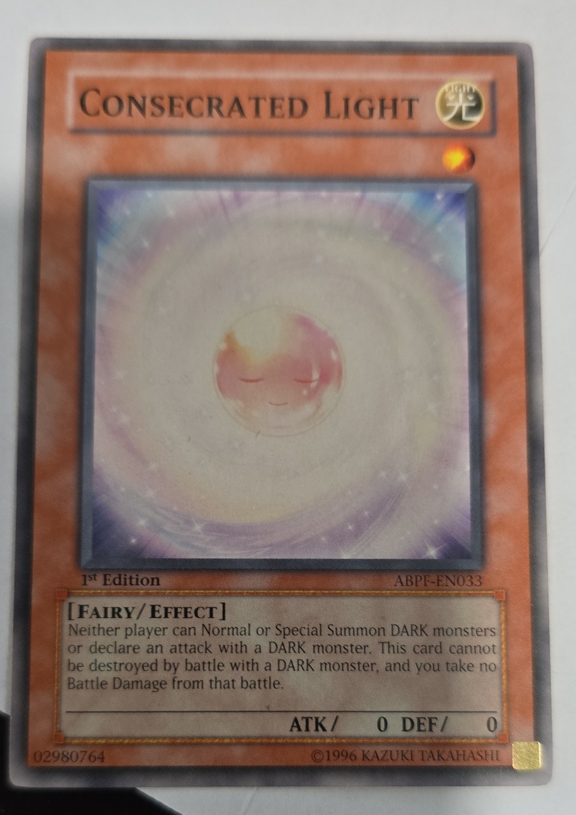 Consecrated Light ABPF-EN033 Absolute Powerforce 1st Edition