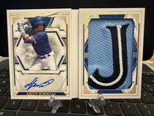 Arjun Nimmala 2025 National Treasures Prospect Signature Jumbo Booklet /10 SP