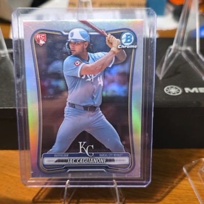 Topps Bowman RED ROOKIE Chrome Jac Caglianone BPC-103 Kansas City Royals